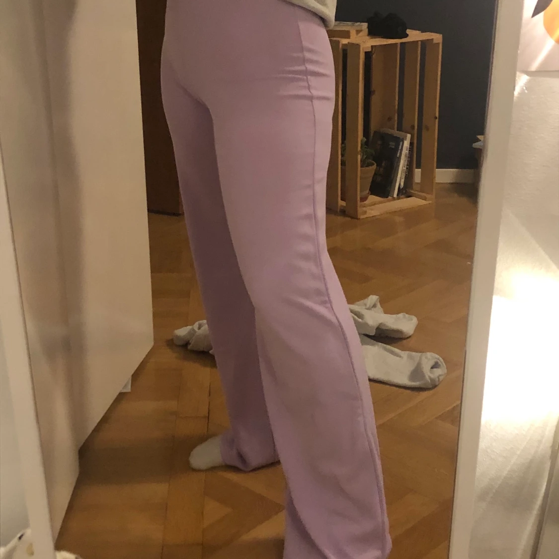 Högmidjade byxor - 90