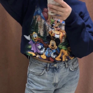 Sweatshirt med Disney tryck - Säljer nu min fina unika Disney tröja som är köp på en hemsida från England med vinatge, köp för ca 400kr och den är i bra skick!