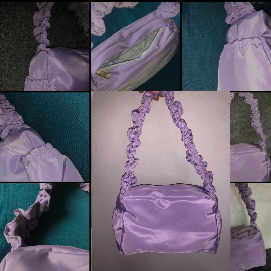 Lila trendig väska - 91