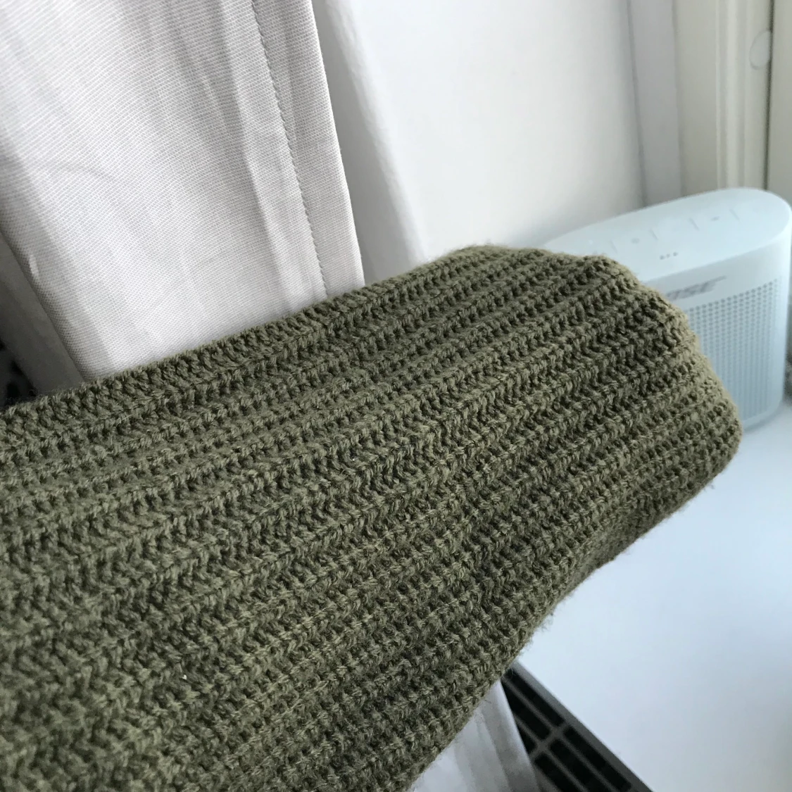 Grön stickad tröja från h&m - 91