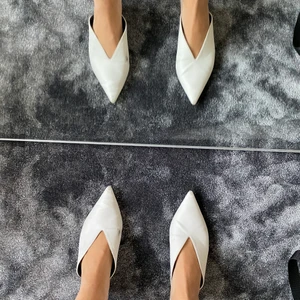 Zara klackar  - Låga klackskor från zara i storlek 37 