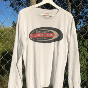 Supreme Longsleeve - Supreme Fuck What You Heard Longsleeve i strl: M condition 8/10.