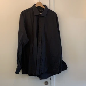 Dressman skjorta - Dressman skjorta, bomull, svart