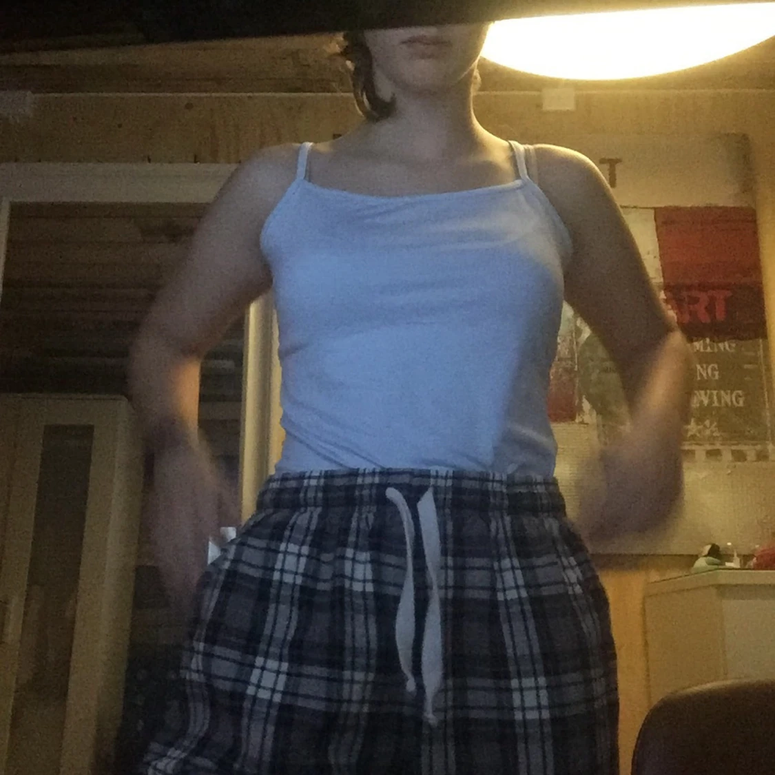 Tank top blue from lindex.