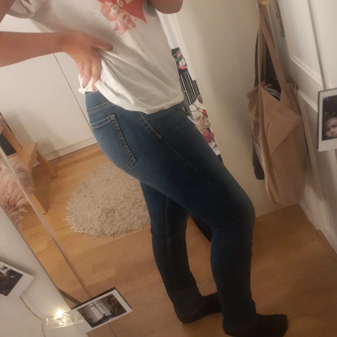 Lågmidjade skinny jeans  - 90