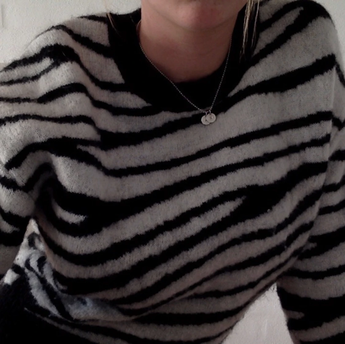 & other stories zebra tröja mohair  - 91