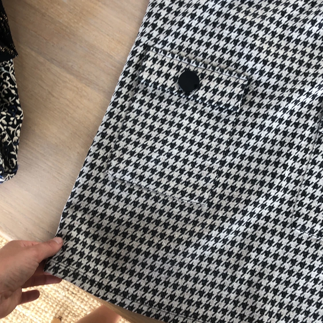 Fin mönstrad vardagsklänning från Zara stl S - 91