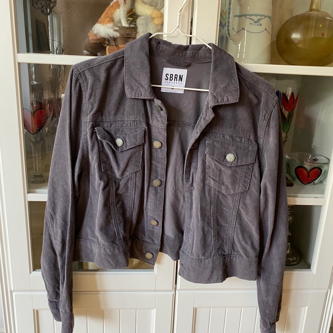 Tuff lilagrå jacka  - 90