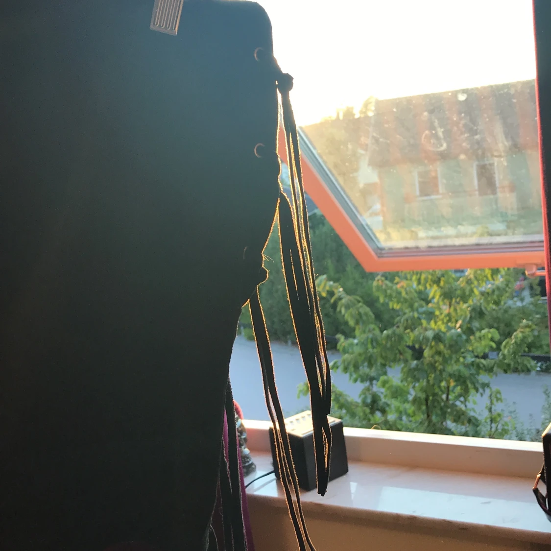 Mocka tjock med fransar - 90