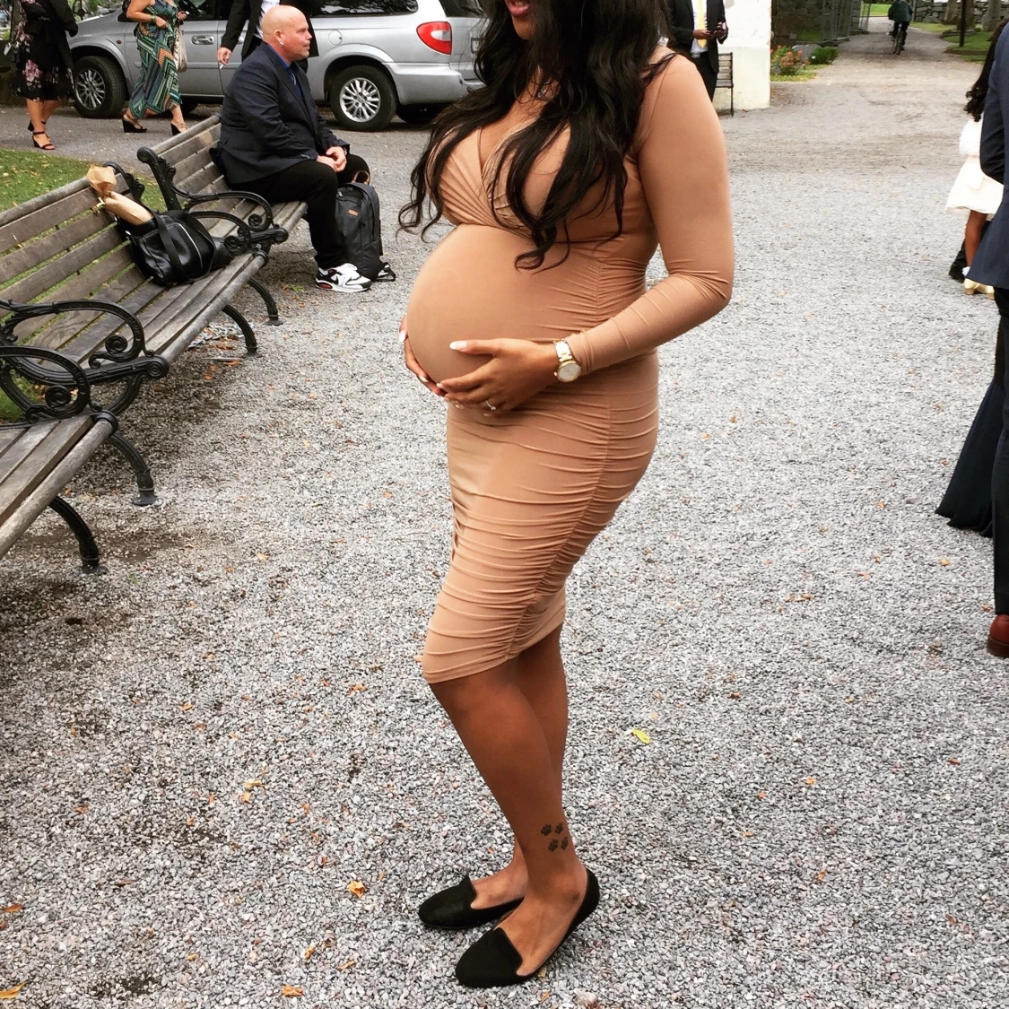 Beige Klänning - 90