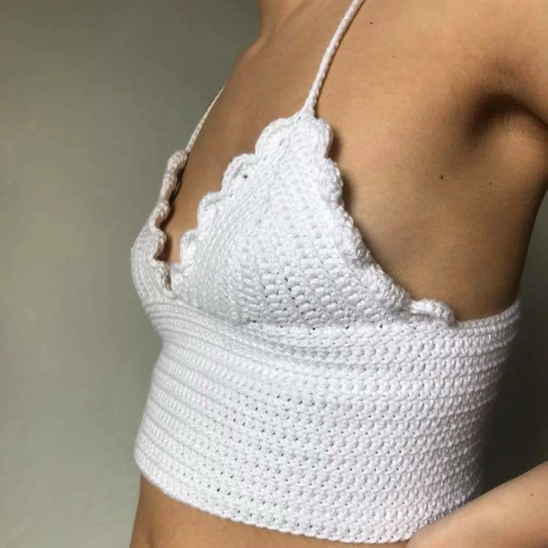 Handvirkad sommartopp - 90