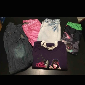  - ALLT FÖR 100 Storlek 170 En byxdress  En tröja  Två jeans  Ett par leggings