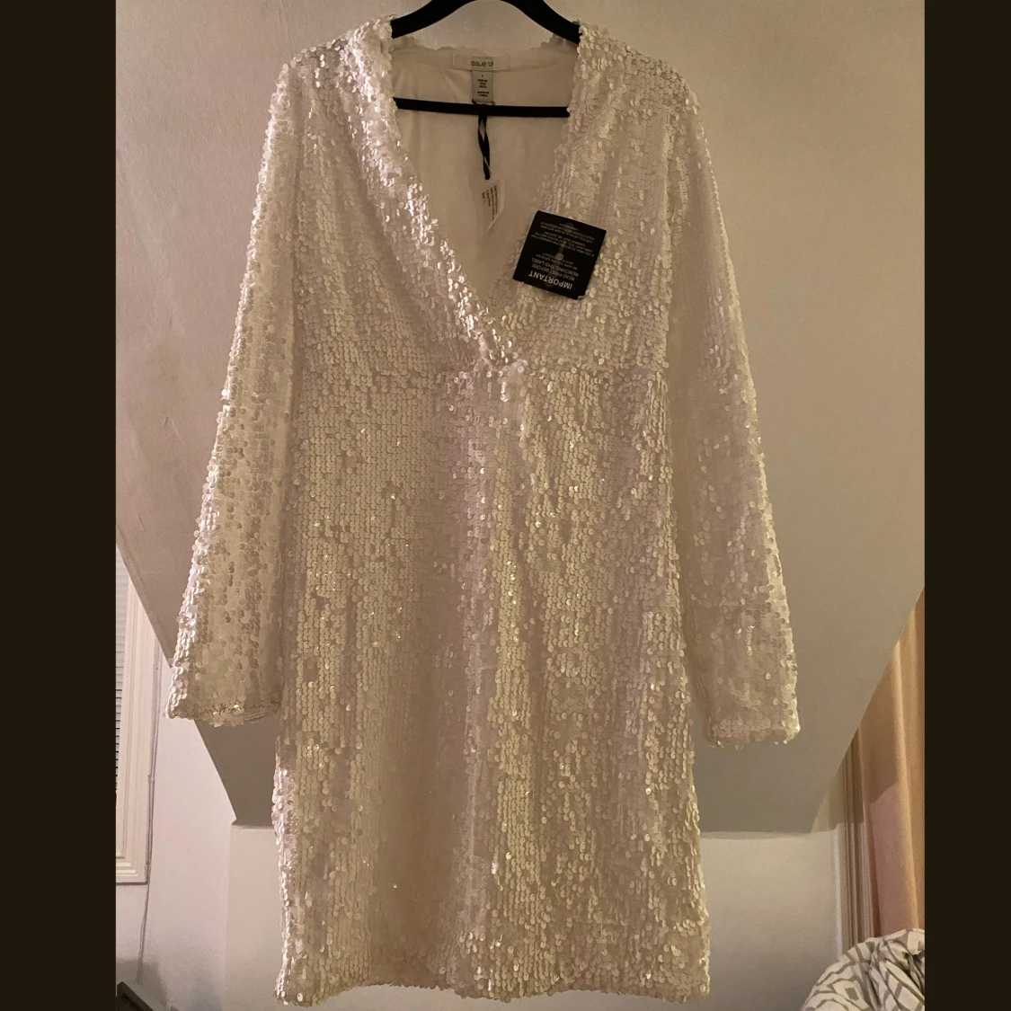 Vit bal/fest klänning