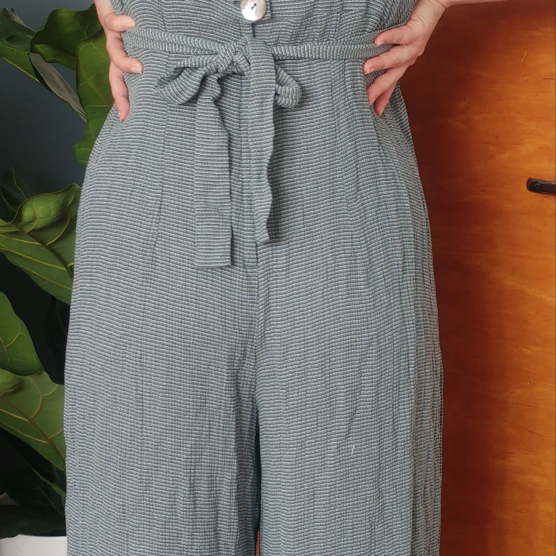 Mysig stickad jumpsuit - beyond retro - 90