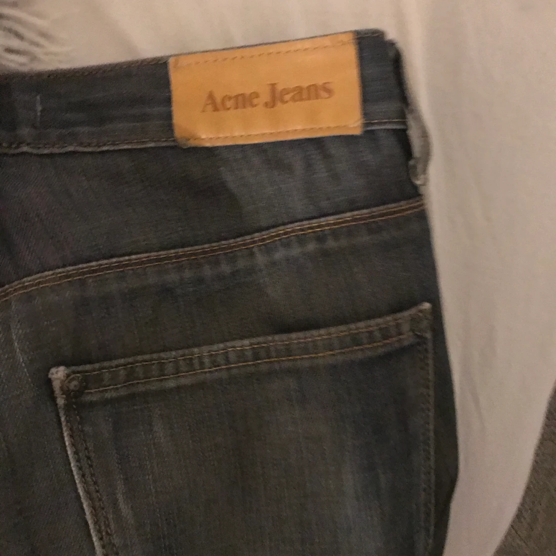 Lågmidjade acne jeans - 91
