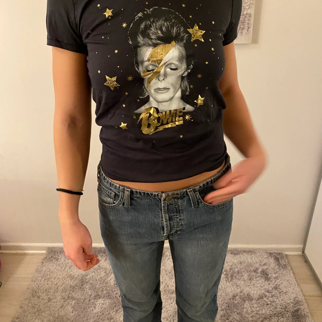 Cool t-shirt med tryck!