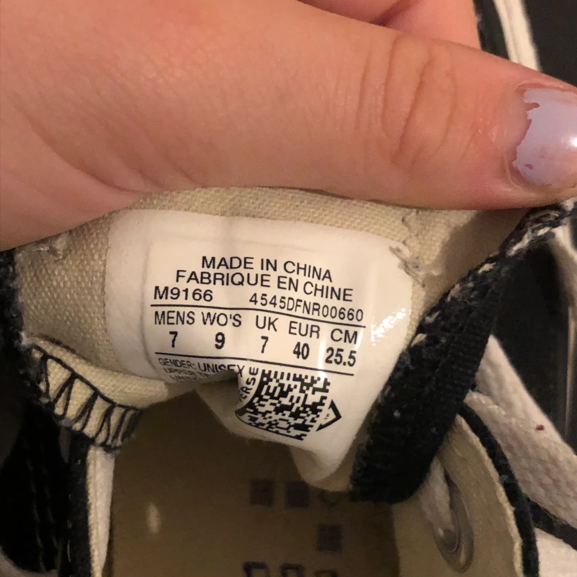 Svarta converse  - 90