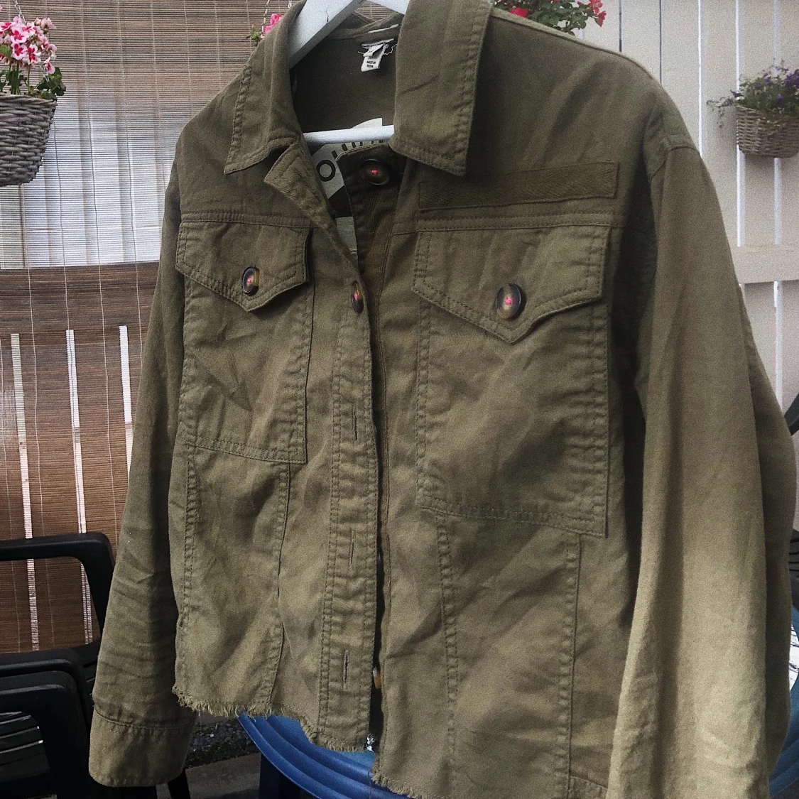 Grön jacka  - 90