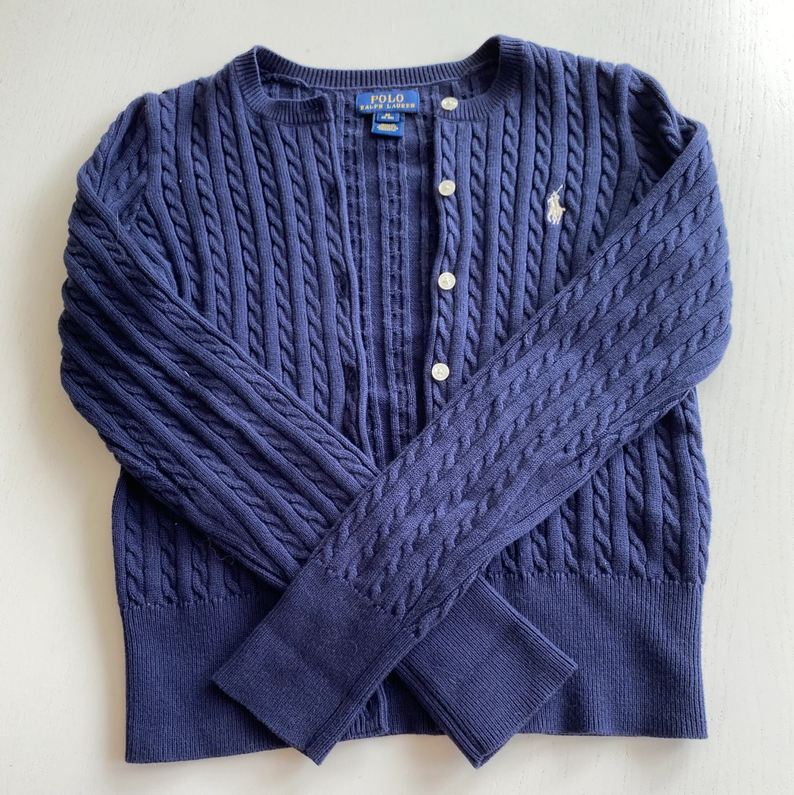 RALPH LAUREN MINI CABLE SWEATER