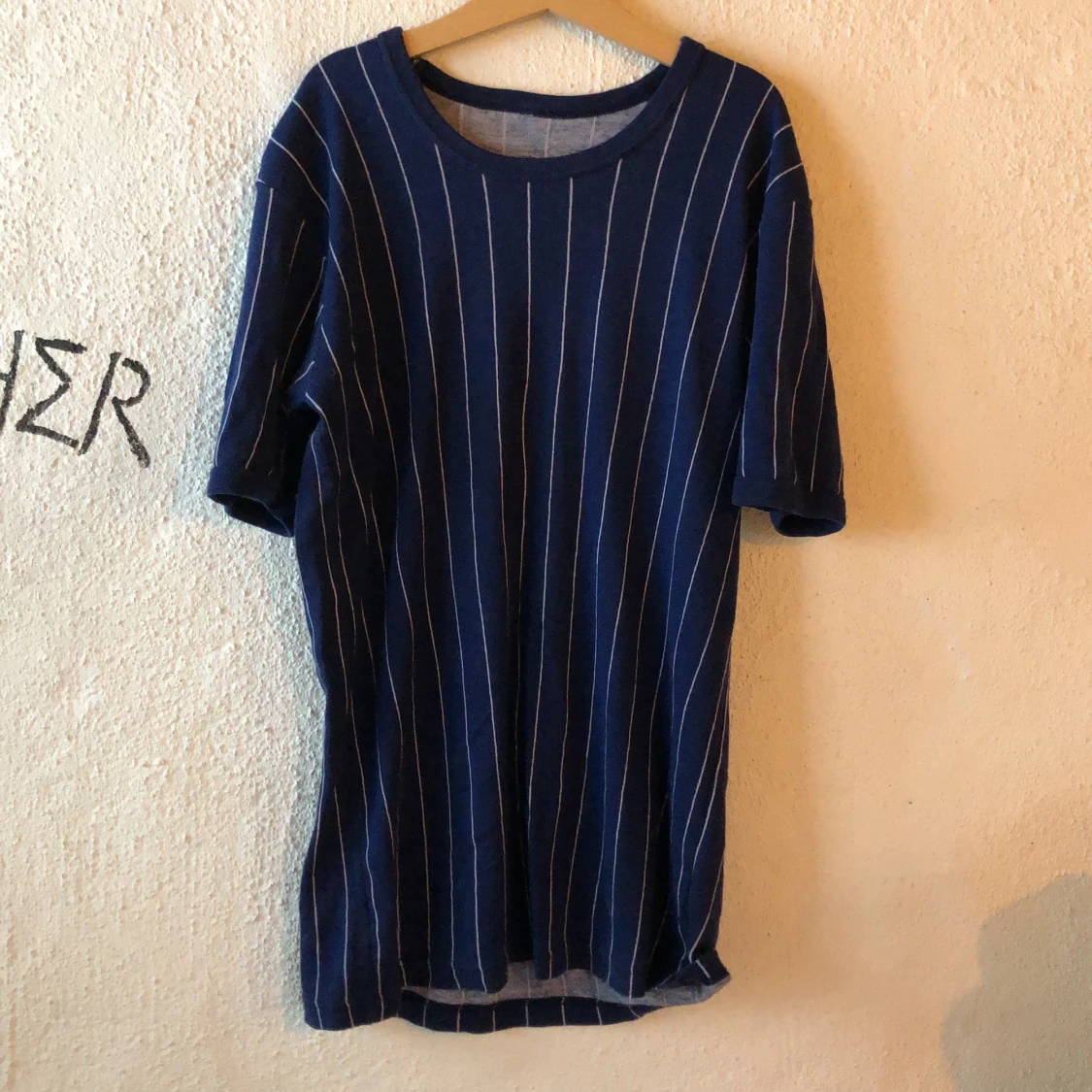 Striped Baseballtröja