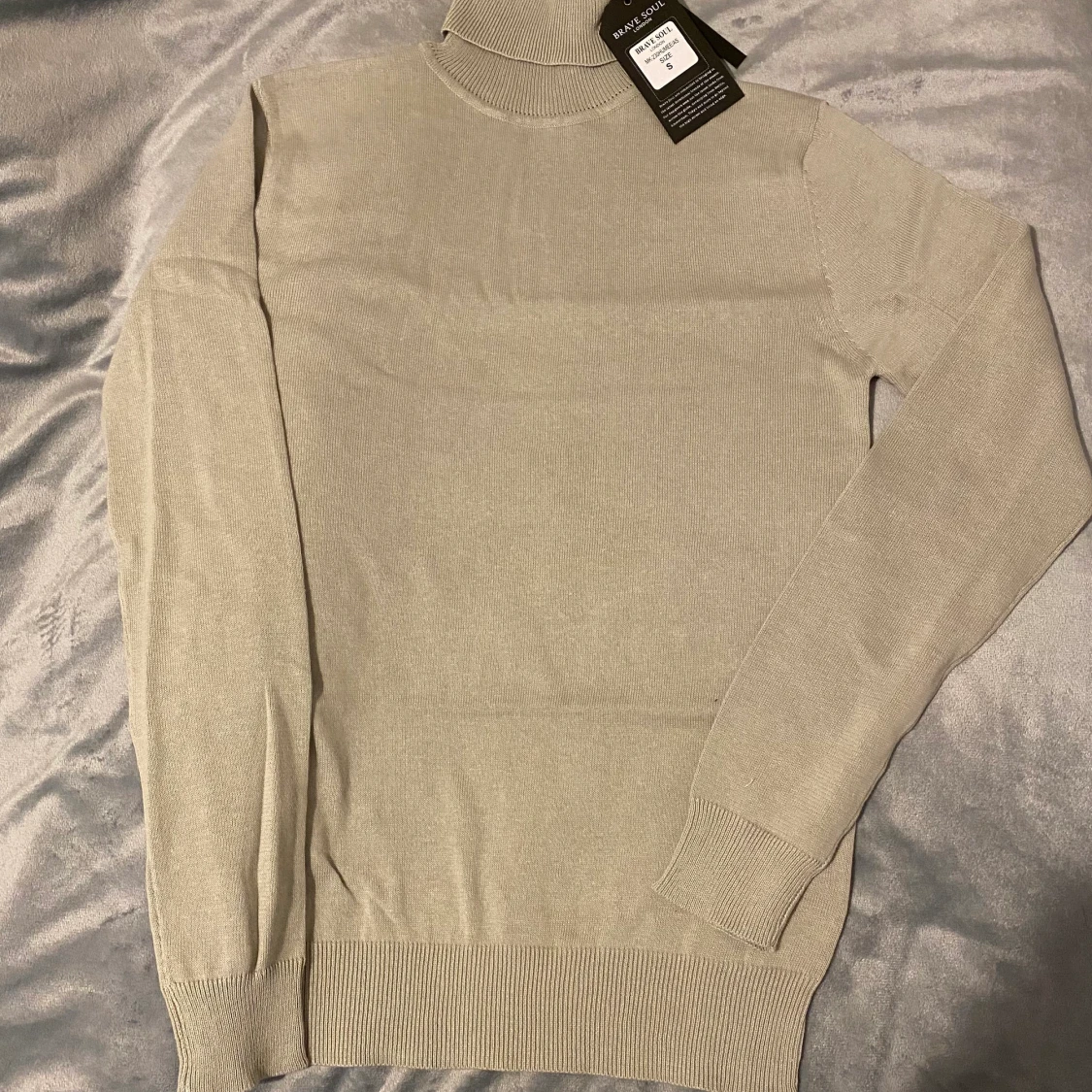 Brave Soul tröja med polokrage. - 90