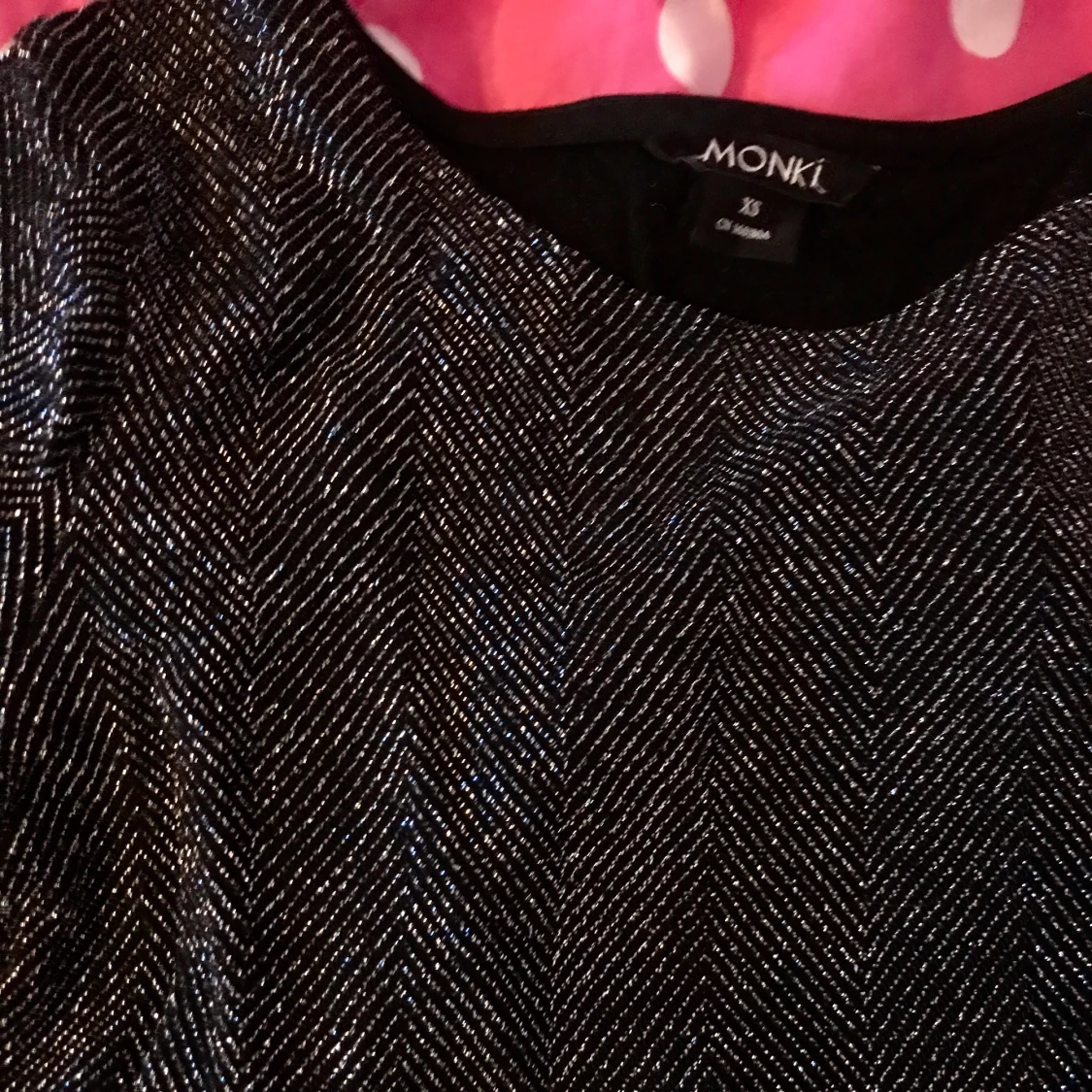 Glittrig croptopp 💖 - 90