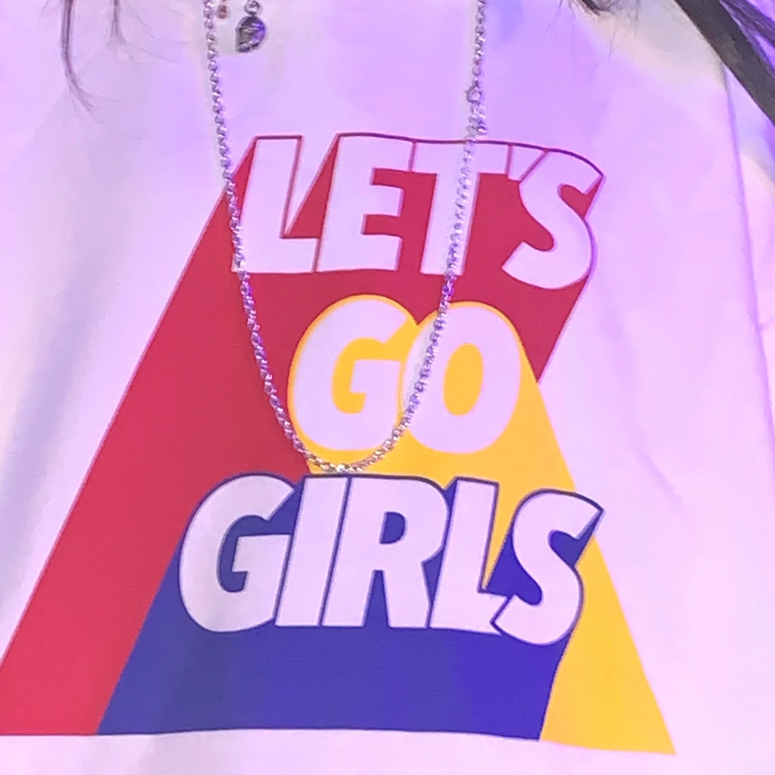 Vit sweatshirt med tryck - 90