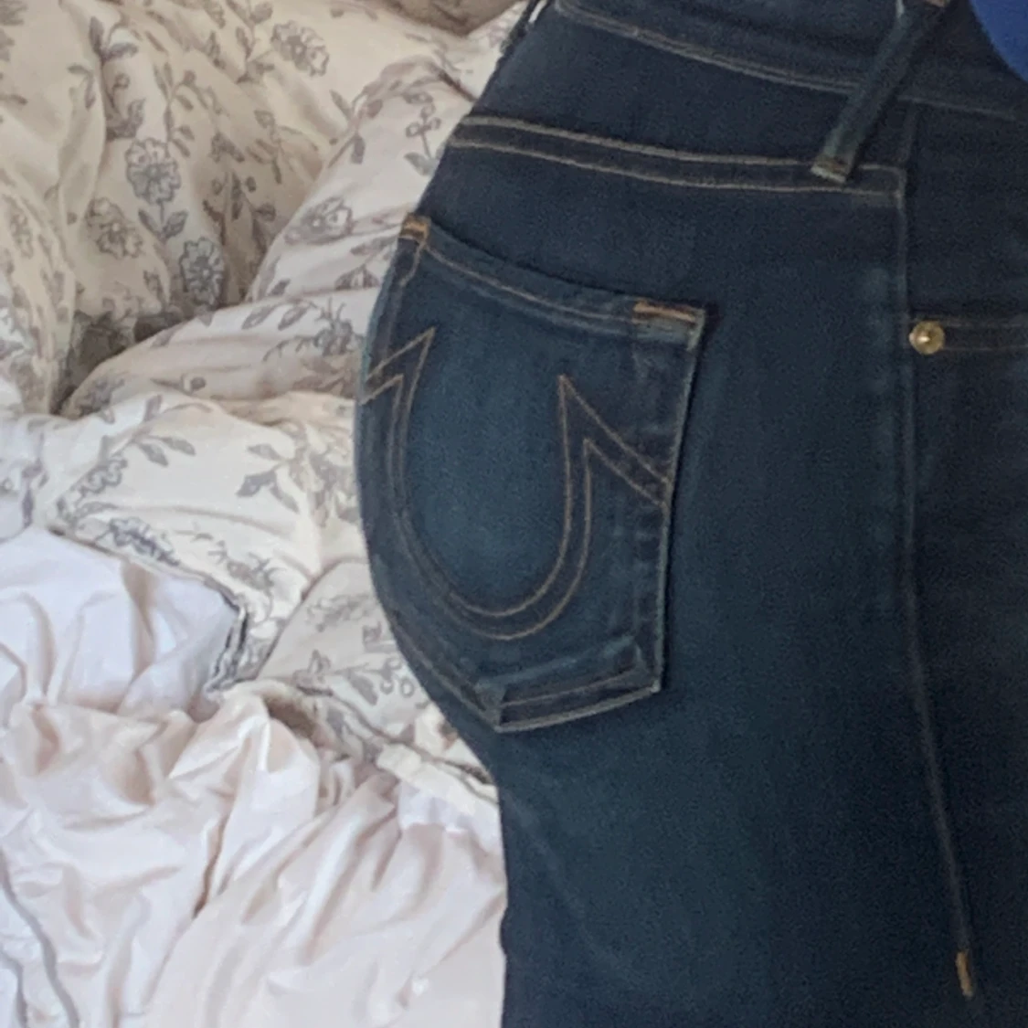 true religion boot cut jeans lågmidjade  - 91