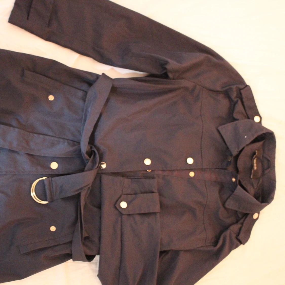 Zara Navy Trench Coat - Perfect Condition - 90