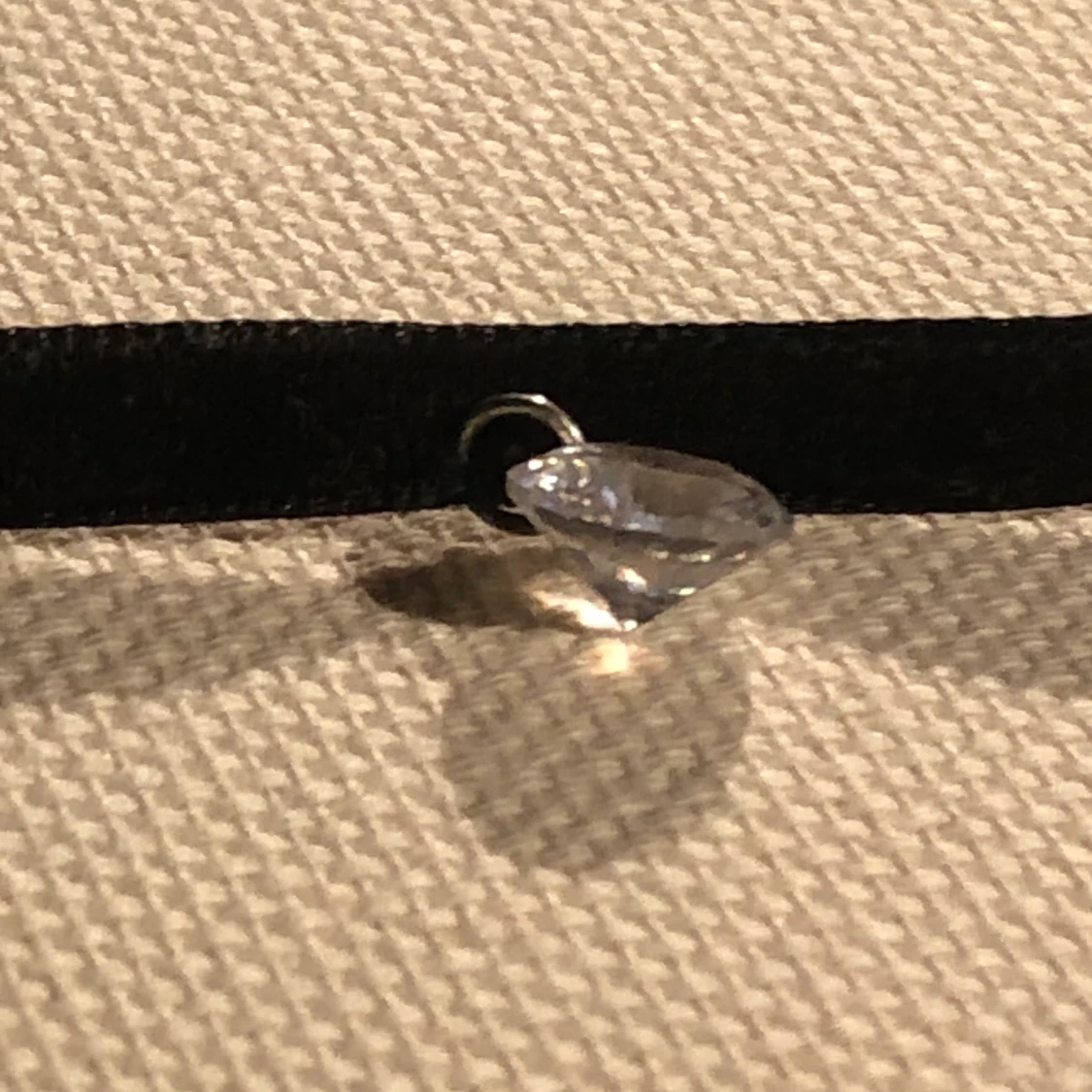 Choker med diamant - 90