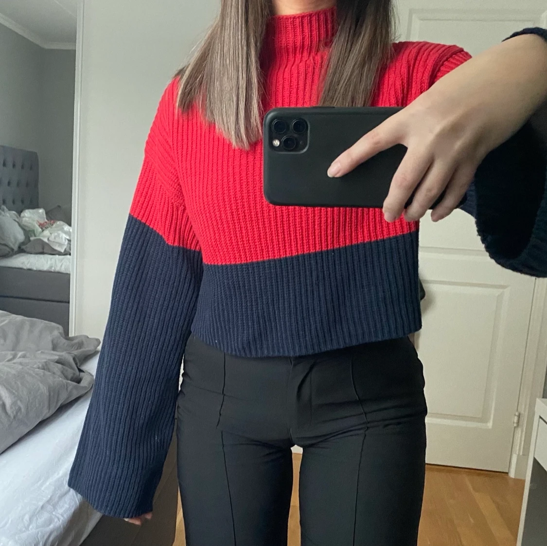 Stickad tröja från monki