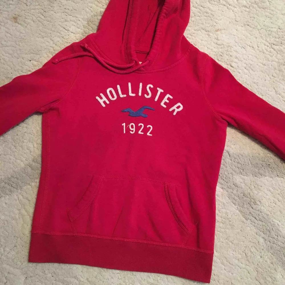 En mycket fin Hollister-tröja, i bra skick. Den är använd 2ggr och ser därav ut som ny. Självklart äkta!. Tröjor & Koftor.