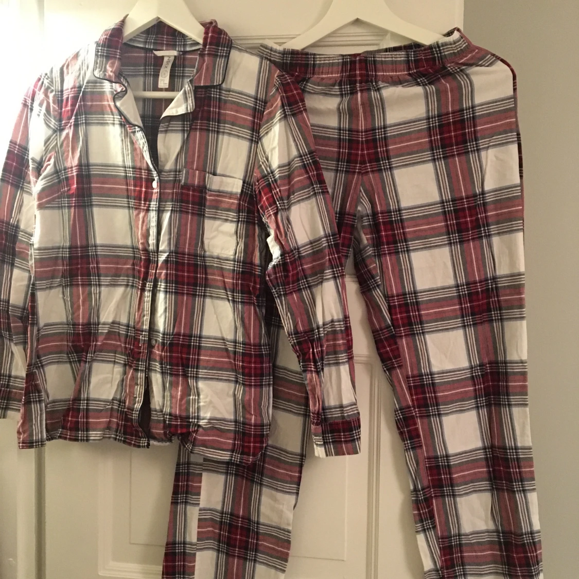 Rutig flanell pyjamas - 91