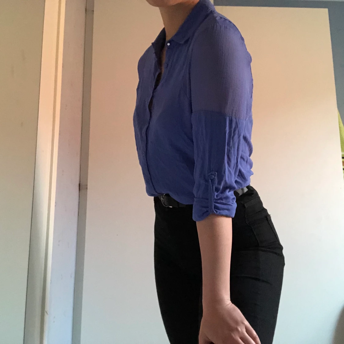 Viol blus skjorta - 90