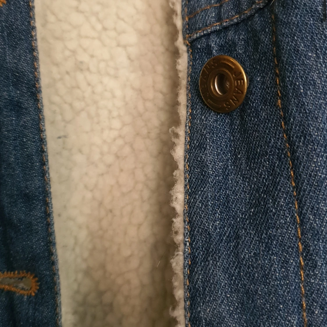 Jeansjacka med fluff - 91