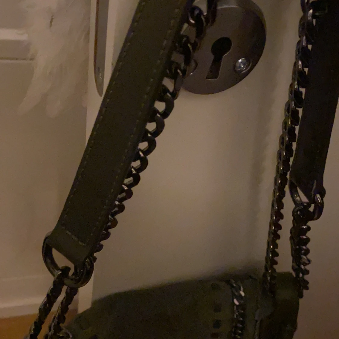 Zara väska grön  - 90