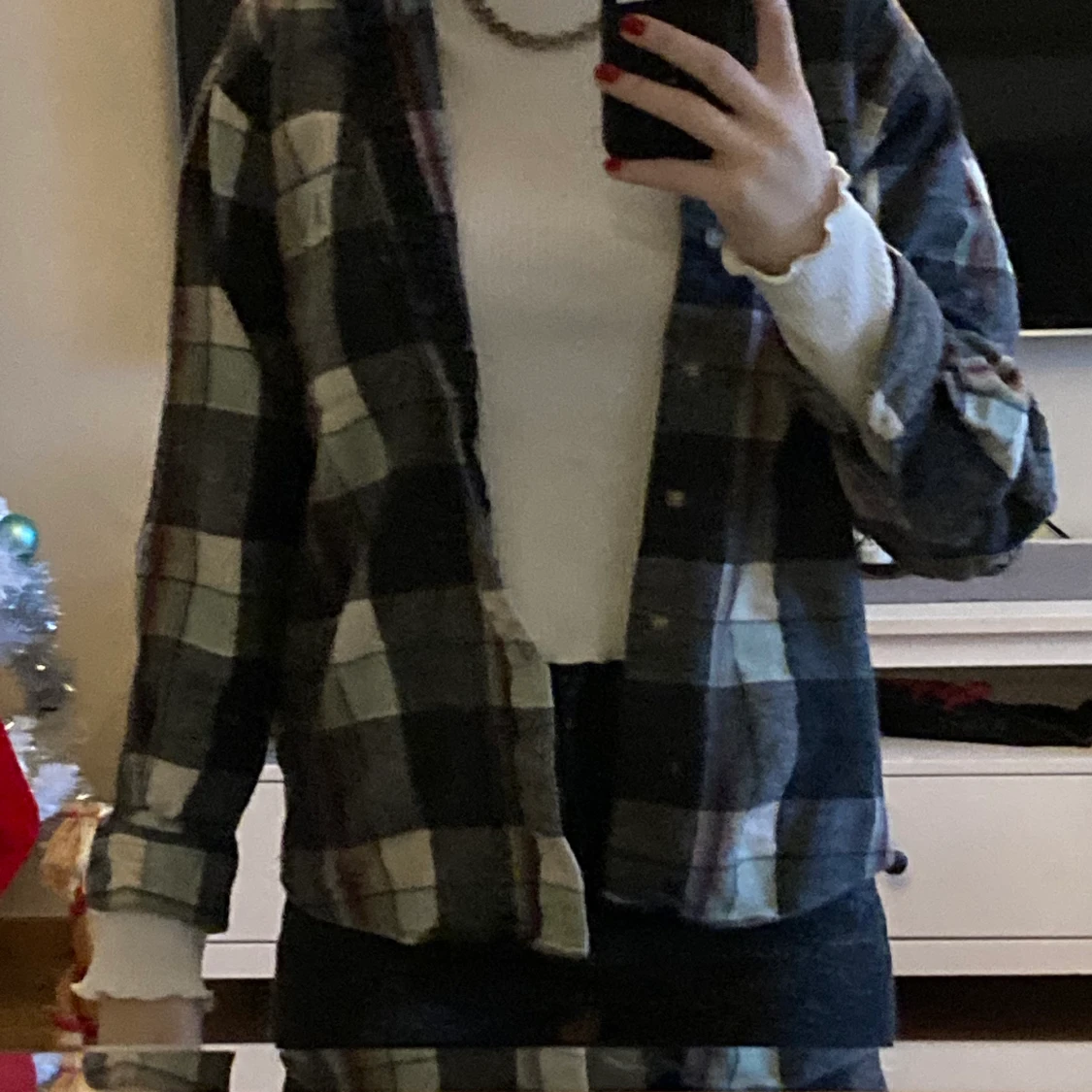 Trendig skjorta/ tunn jacka  - 90