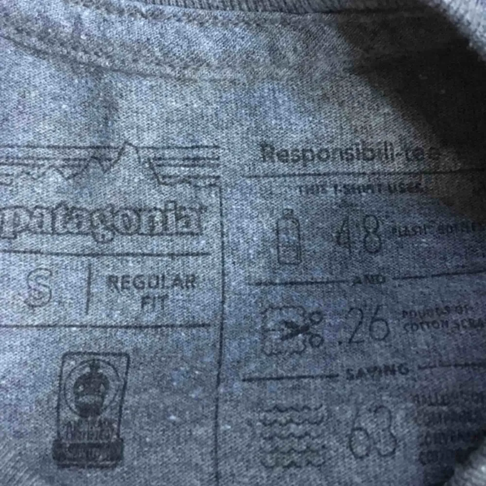 Patagonia T-shirt Som bara använt ett fåtal gånger och kommer tyvärr inte till användning nån mera.. T-shirts.