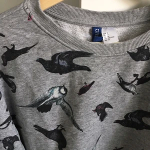  - sweatshirt m fåglar 🕊🦆🦉🦅💞