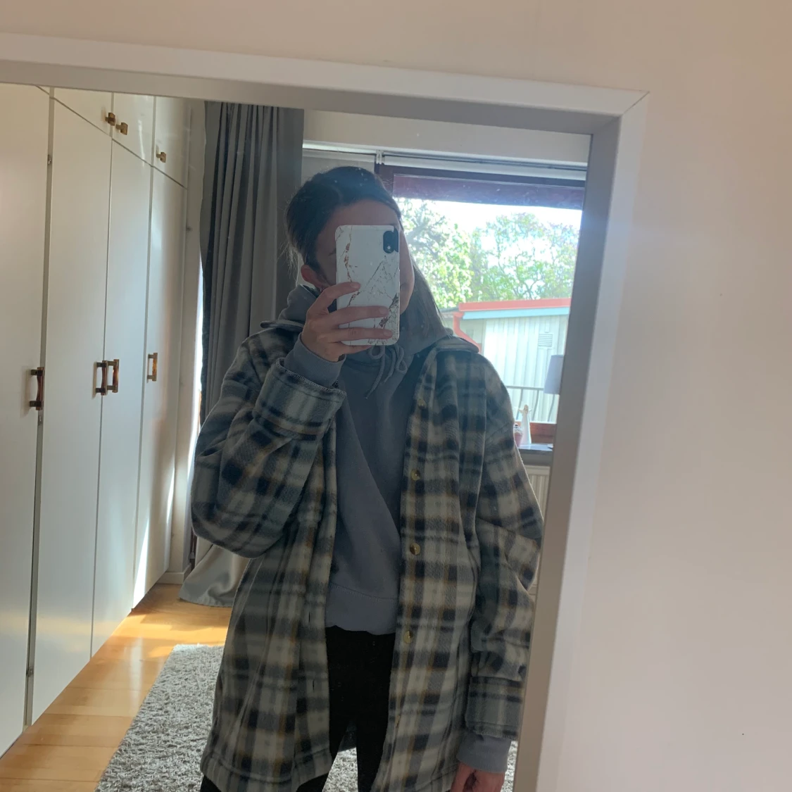 As snygg rutig jacka - 90