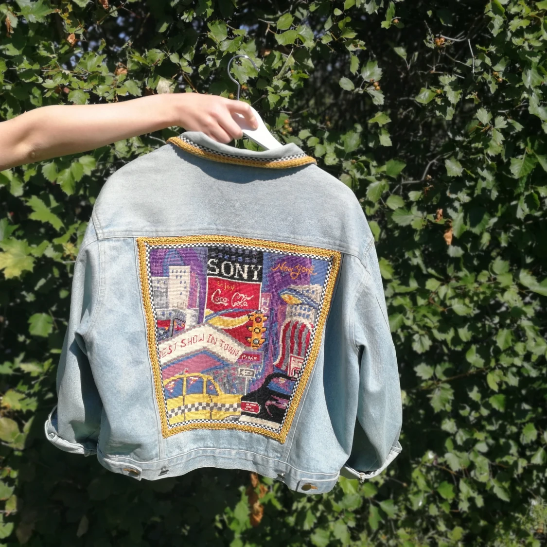 Vintage jeansjacka - 90