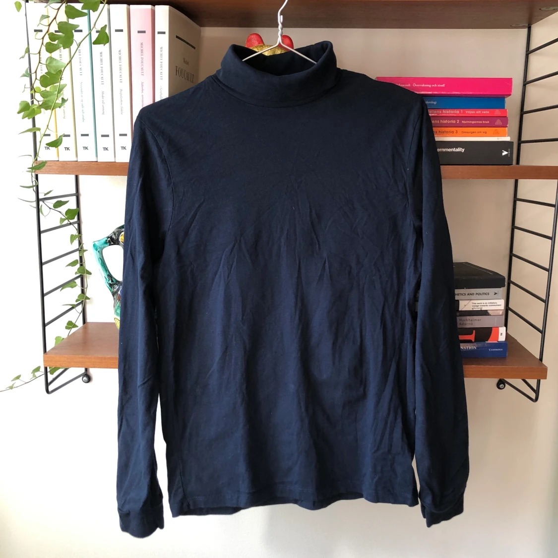 Blå polotröja 