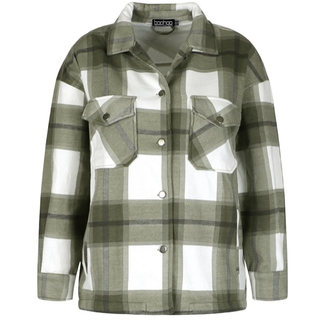 Rutig jacka från Boohoo - 90