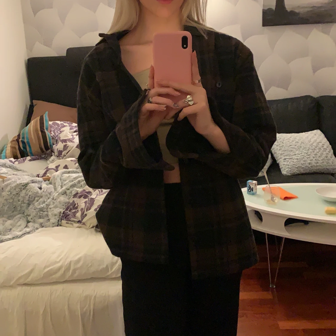 BRUN JEANSJACKA  - 90