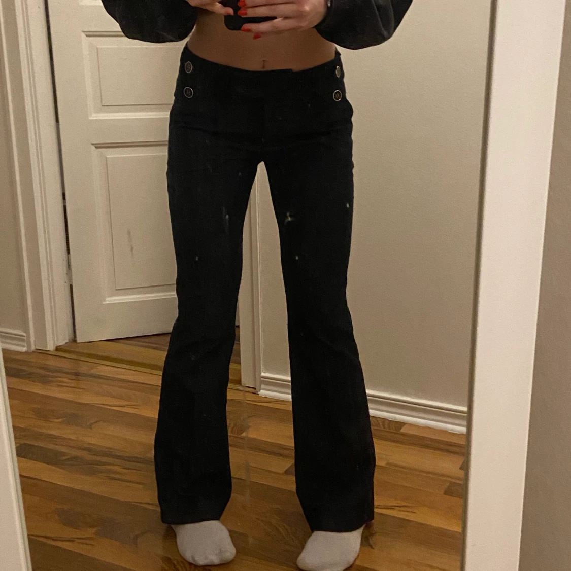 Lågmidjade jeans✨