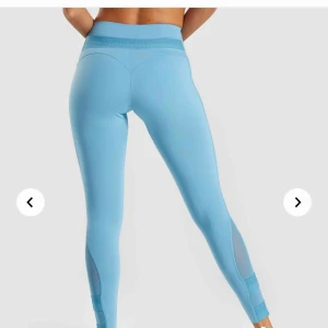  - Så snygga tights från gymshark, endast testade. De är i nyskick. Sitter super fint bak och har en detalj med genomskinligt material på yttersidan av vaden. 🥰🥰skriv för fler bilder