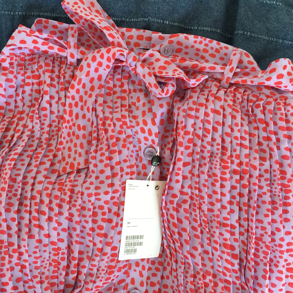 Plisse kjol oanvänd - 91