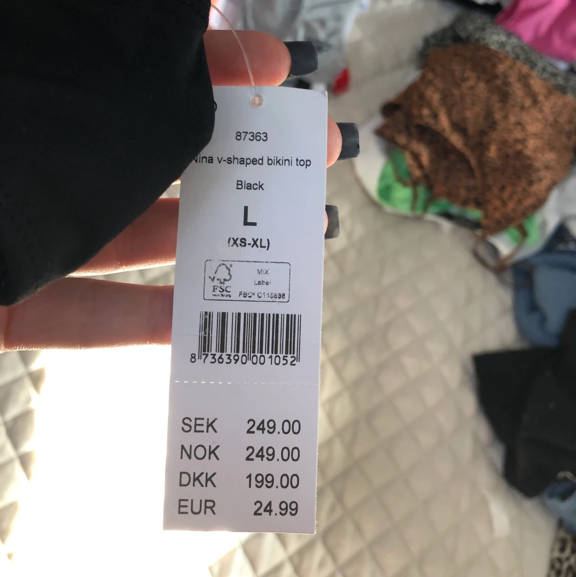 Helt oanvänd bikini topp från Gina🖤 - 91