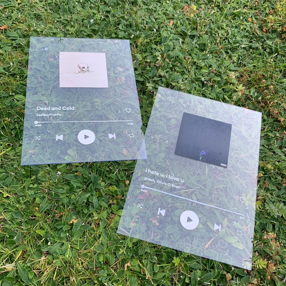 Spotifytavla, valfri låt