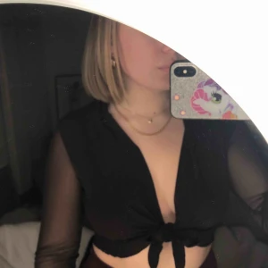  - En brun mesh magtröja som man knyter där fram, den köptes i höstas för 150kr på humana i stockholm. Köpare står för frakt, kan ta emot 50kr vid snabb affär, möts upp i stockholm då. 